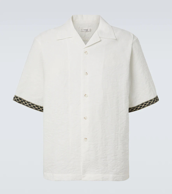  Commas Commas Camicia Bowling 