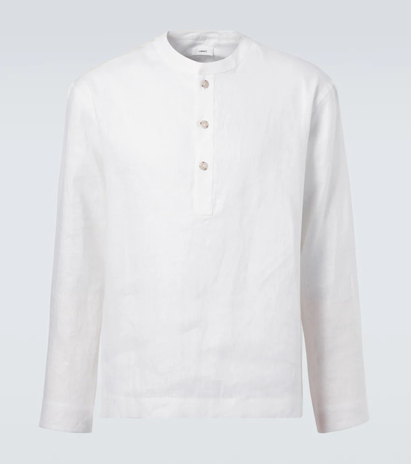  Commas Commas Camicia In Lino 