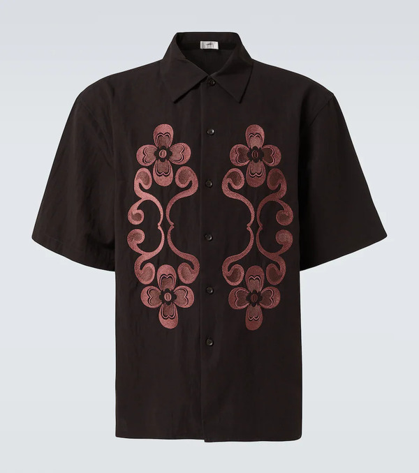  Commas Commas Camicia Reflection Con Ricamo 