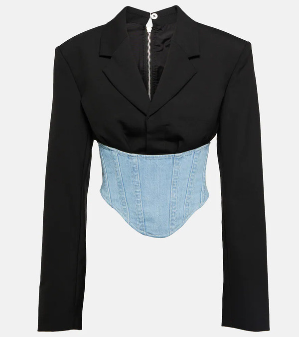  Dion Lee Dion Lee Blazer In Lana Con Denim 