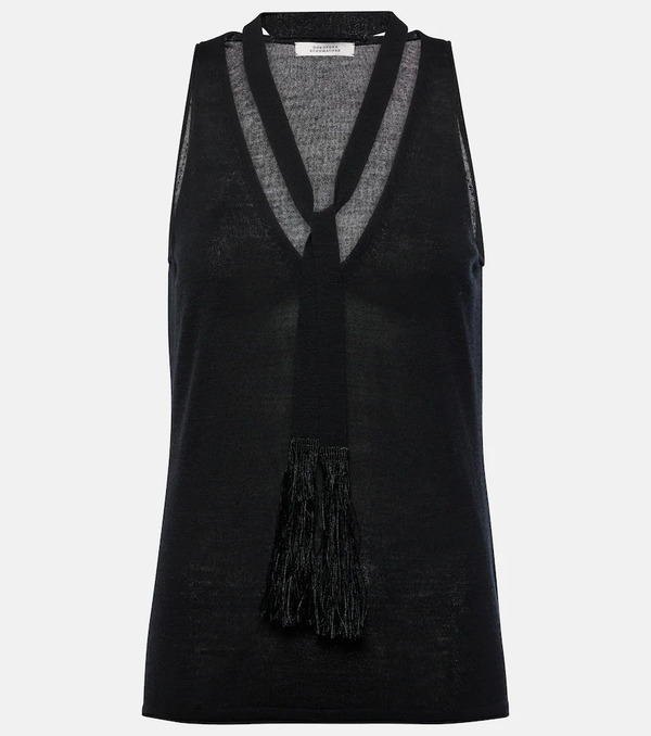  Dorothee Schumacher Dorothee Schumacher Top Refined Essentials In Lana E Cotone 