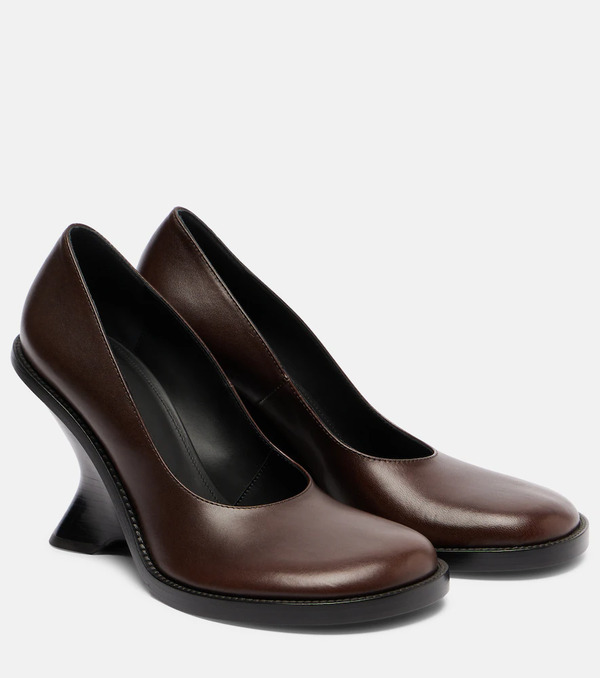  Dries Van Noten Dries Van Noten Pumps 95 In Pelle Con Zeppa 