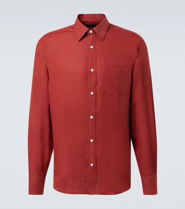 Dunhill Dunhill Camicia In Lino 