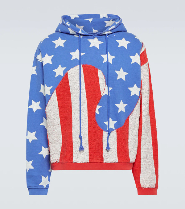  Erl Erl Felpa Stars And Stripes In Cotone 