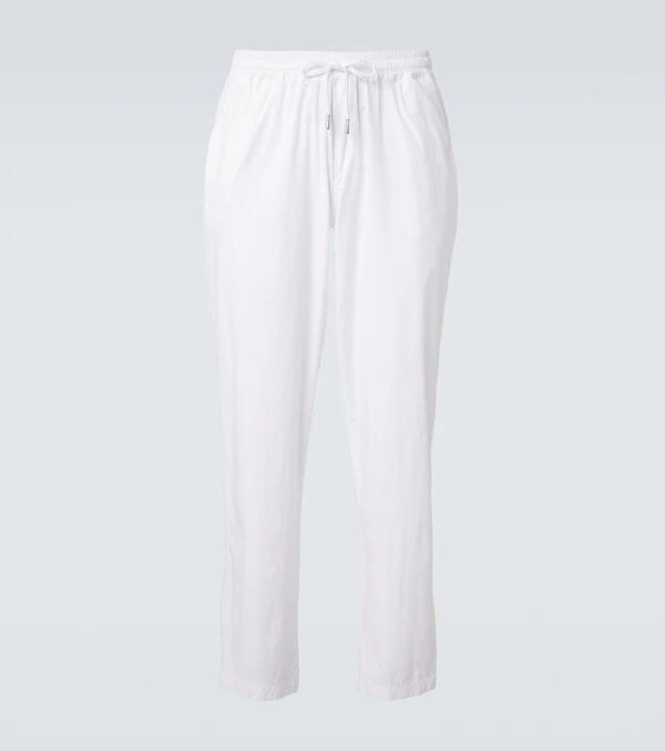  Fedeli Fedeli Pantaloni Regular In Misto Cotone 