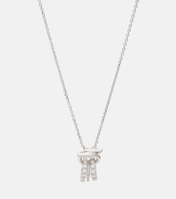  Ferragamo Ferragamo Collana Gancini Con Cristalli 