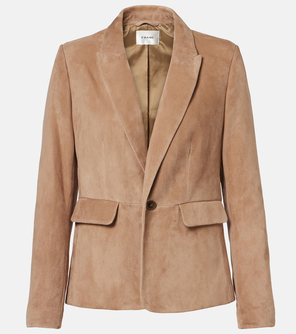  Frame Frame Blazer In Suede 