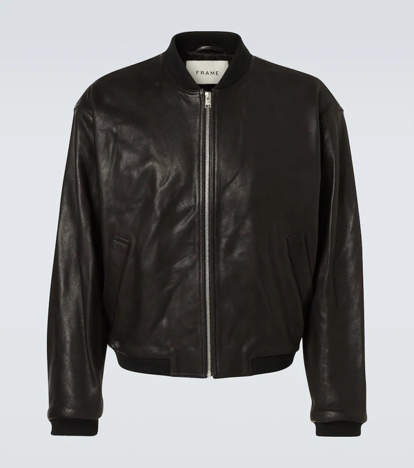  Frame Frame Bomber In Pelle 