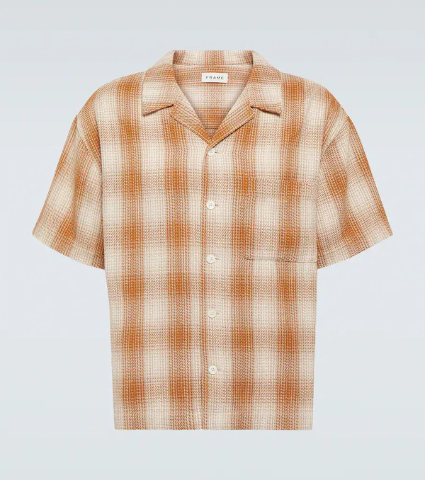  Frame Frame Camicia In Cotone A Quadri 