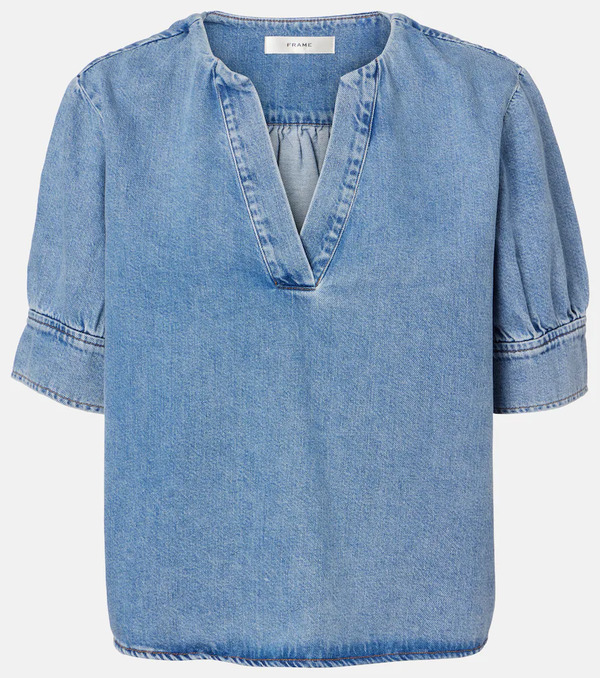  Frame Frame Top In Denim 
