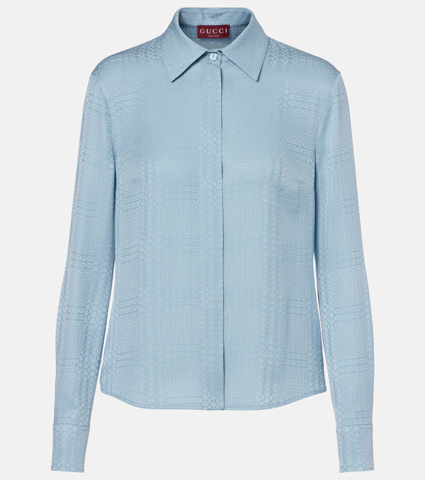  Gucci Gucci Camicia In Seta 