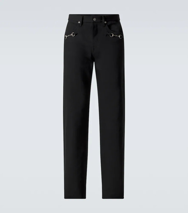  Gucci Gucci Jeans Flared Horsebit 