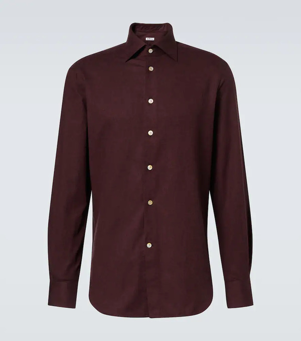  Kiton Kiton Camicia In Cotone 