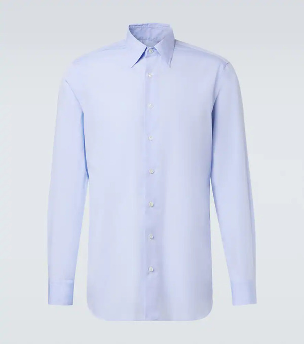  Lardini Lardini Camicia In Popeline Di Cotone 