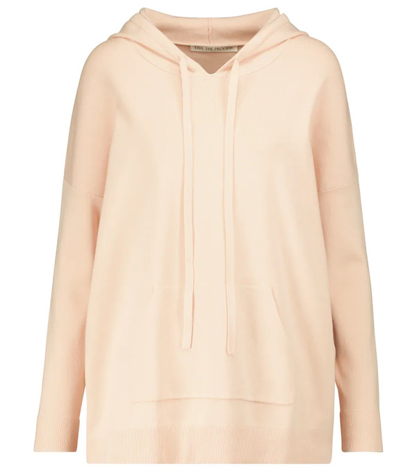  Live The Process Live The Process Felpa Oversize Con Cappuccio 