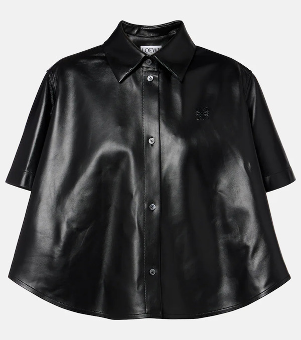  Loewe Loewe Camicia Bowling Anagram In Pelle 