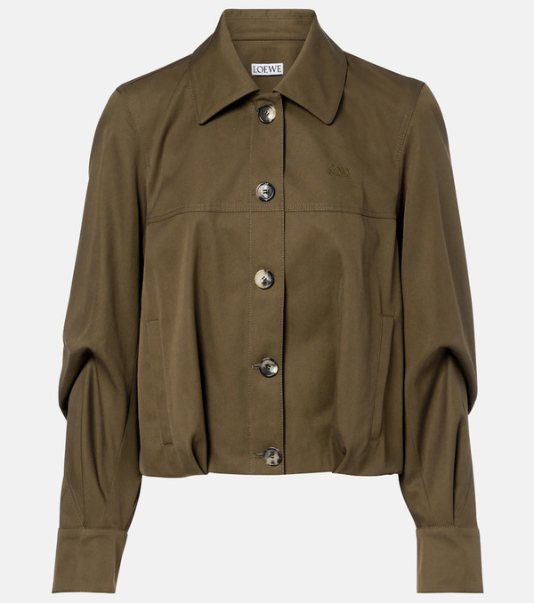  Loewe Loewe Giacca In Cotone E Seta 