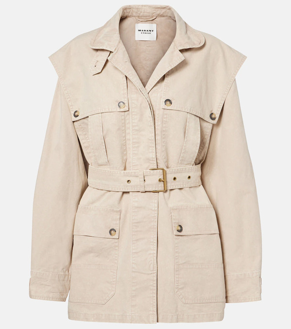  Marant Etoile Marant Etoile Giacca Malika In Cotone 