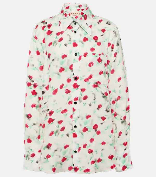  Marni Marni Camicia Con Stampa 