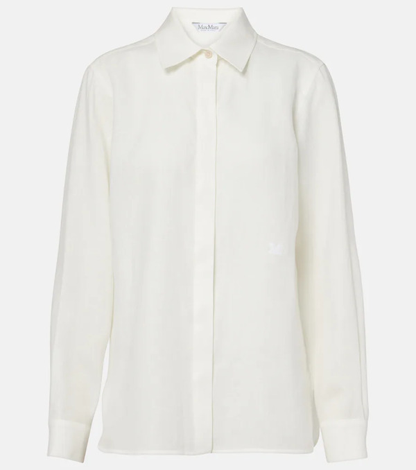  Max Mara Max Mara Camicia Abisso In Lino 