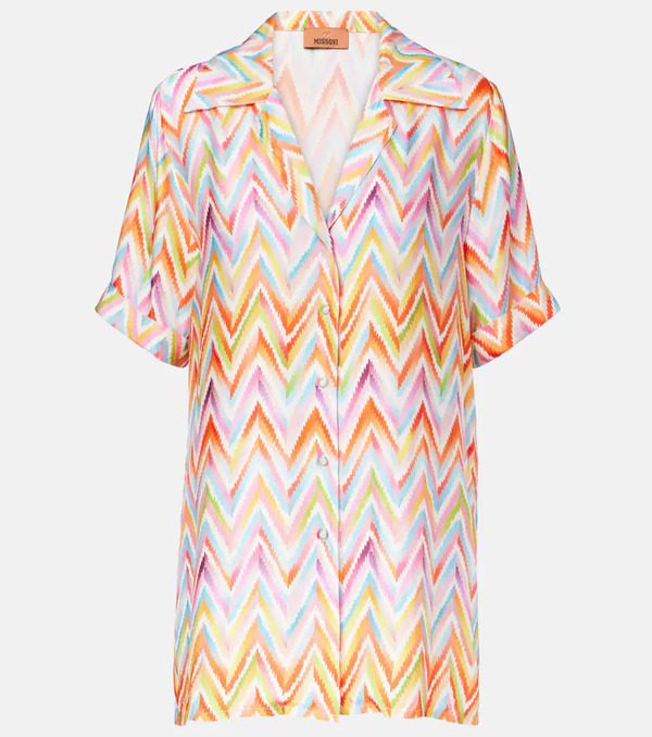  Missoni Missoni Camicia Oversize A Zig-zag 