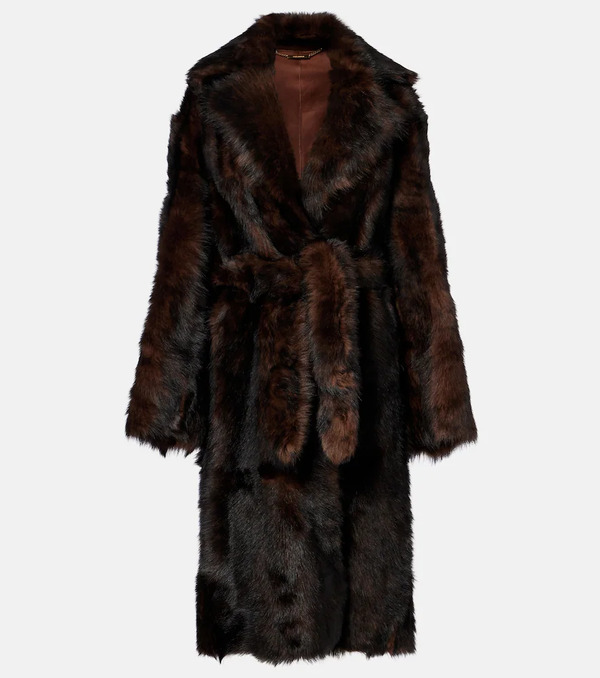  Nour Hammour Nour Hammour Cappotto Uma In Shearling 