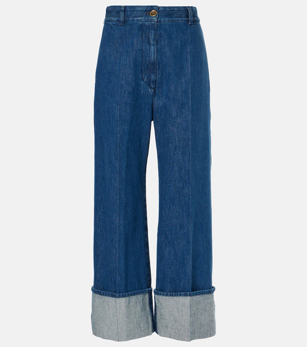  Patou Patou Jeans Cropped A Gamba Larga 