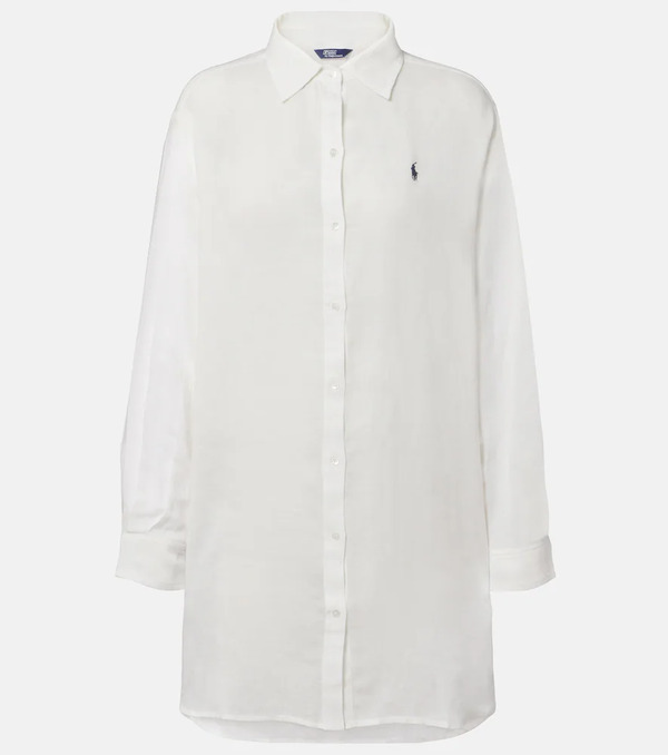  Polo Ralph Lauren Polo Ralph Lauren Camicia Oversize In Lino E Cotone 