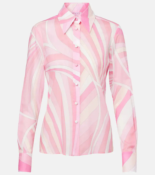  Pucci Pucci Camicia Iride In Cotone 