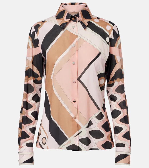  Pucci Pucci Camicia Vivara In Cotone 
