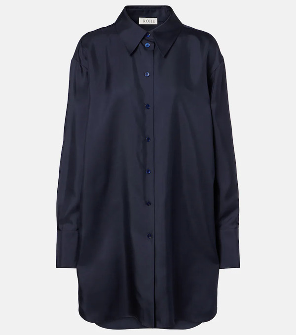  Rohe Róhe Camicia Oversize In Seta 