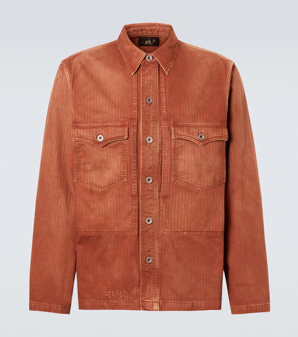  Rrl Rrl Camicia In Denim 