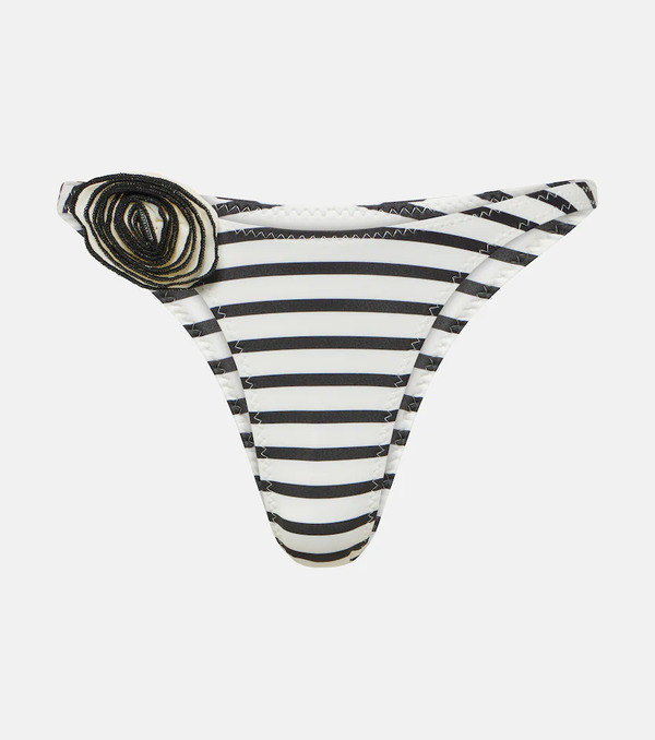  Same Same Slip Bikini Rosette 90s A Righe 