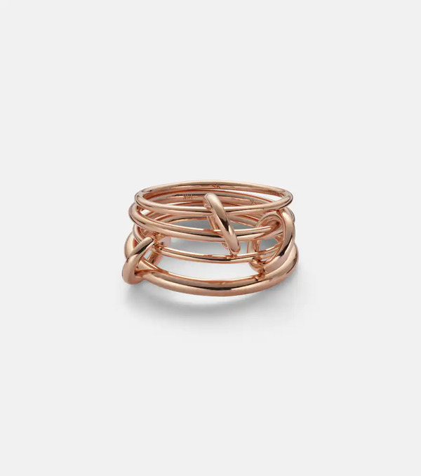  Spinelli Kilcollin Spinelli Kilcollin Anello Pesci In Oro Rosa 18kt 