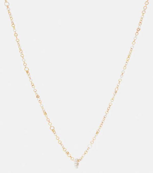  Spinelli Kilcollin Spinelli Kilcollin Collana Gravity In Argento Giallo, Rosa E Sterling 18kt E Anello In Oro Bianco 18kt 