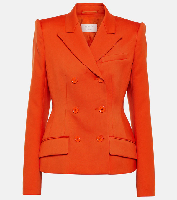  Sportmax Sportmax Blazer Cablo In Misto Cotone 
