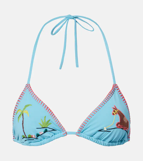  Staud Staud Top Bikini Lido Con Ricamo 