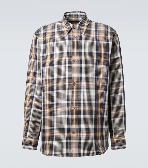  Studio Nicholson Studio Nicholson X Aaron Levin - Camicia View In Cotone 