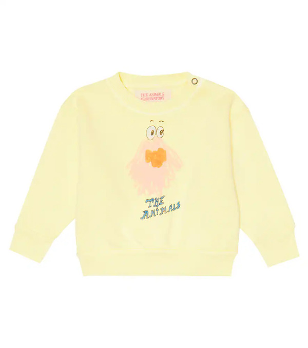  The Animals Observatory The Animals Observatory Baby - Pullover Bear In Cotone Con Stampa 