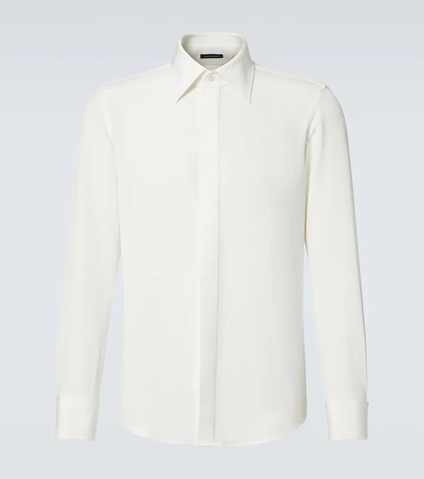  Thom Sweeney Thom Sweeney Camicia In Seta 