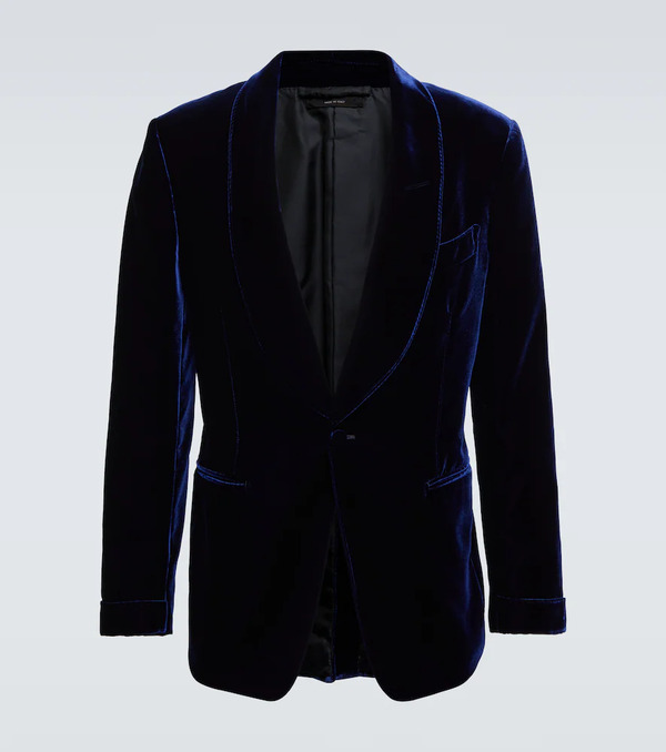  Tom Ford Tom Ford Blazer Shelton In Velluto 
