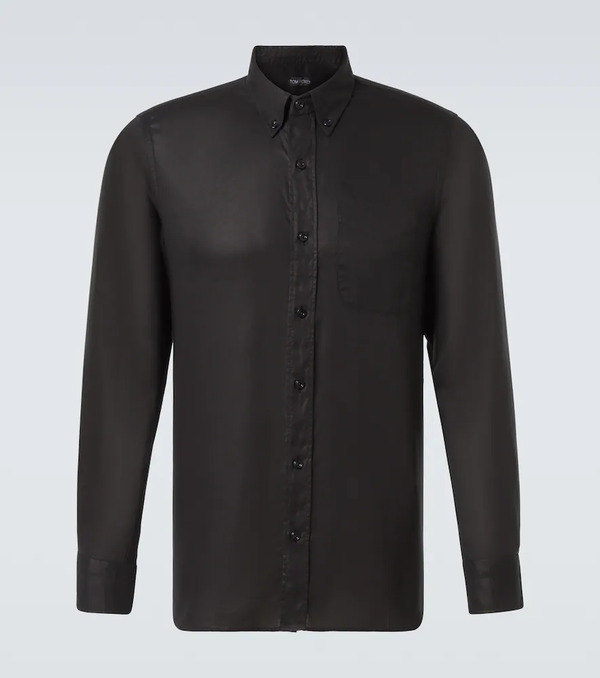  Tom Ford Tom Ford Camicia In Gabardine 