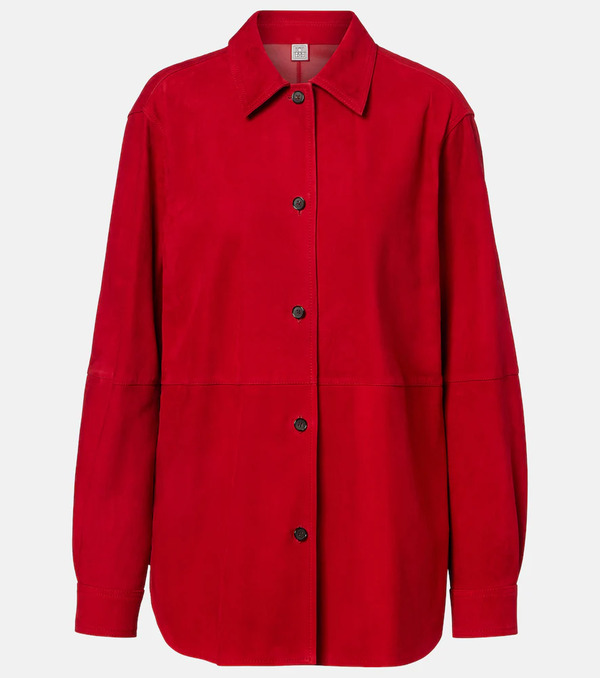  Toteme Toteme Camicia In Suede 