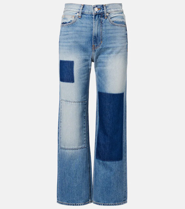  Veronica Beard Veronica Beard Jeans Regular Patchwork 