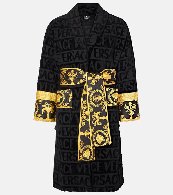  Versace Home Versace Home Accappatoio Barocco In Cotone 
