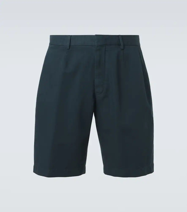 Zegna Zegna Shorts In Cotone E Lino 