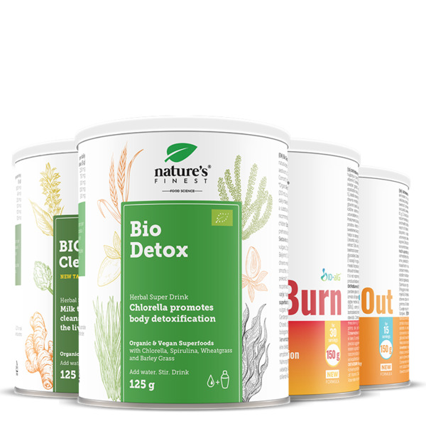  Nature's Finest Belly Burner Bundle | Supporto Completo Pancia Piatta | Metabolismo Dei Grassi, Depurazione Del Fegato, Detox Verdi E Drenaggio | Aiuto Per Gonfiore E 
