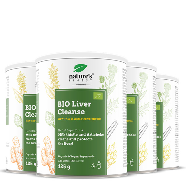  Nature's Finest 100% Cardo Mariano + Carciofo | 4x Liver Cleanse Di Nature's Finest | Prodotto Vegano Per Il Ripristino Del Fegato 