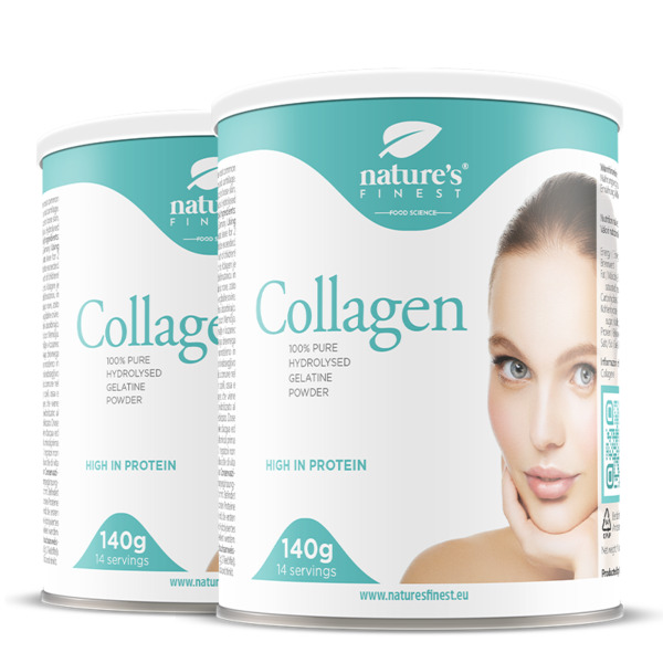  Nature's Finest Nature's Finest Collagen Powder | Puro Collagene Idrolizzato In Polvere | Collagene Bovino Di Tipo Ii Per Elasticità, Articolazioni E Vitalità 