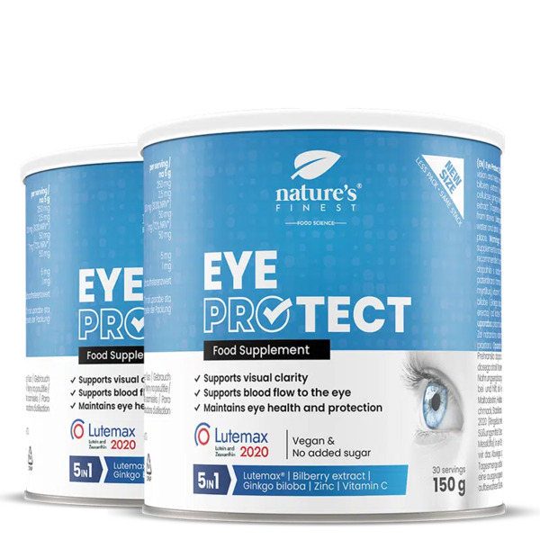  Nature's Finest Nature's Finest Eye Protect | Integratore Occhi Per Affaticamento Da Schermo E Luce Blu | Lutemax2020, Luteina, Zeaxantina, Mirtillo + Zinco 